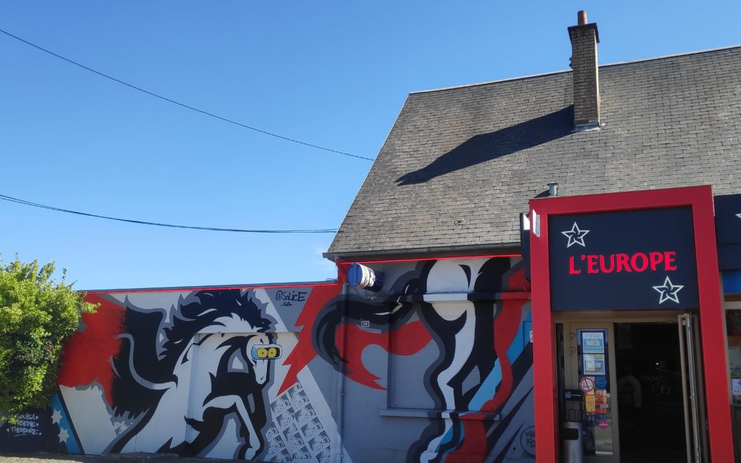 Street art Caen – Bar de l’Europe