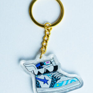 Porte clef sneakers acrylique
