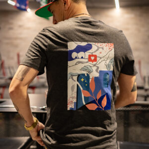 Tee shirt hommage à la rue Saint Laurent