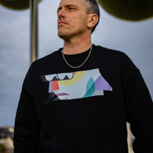 Sweat shirt visage SoLiCe Noir