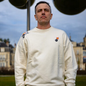 Sweat shirt ivoire Bombe x SoLiCe