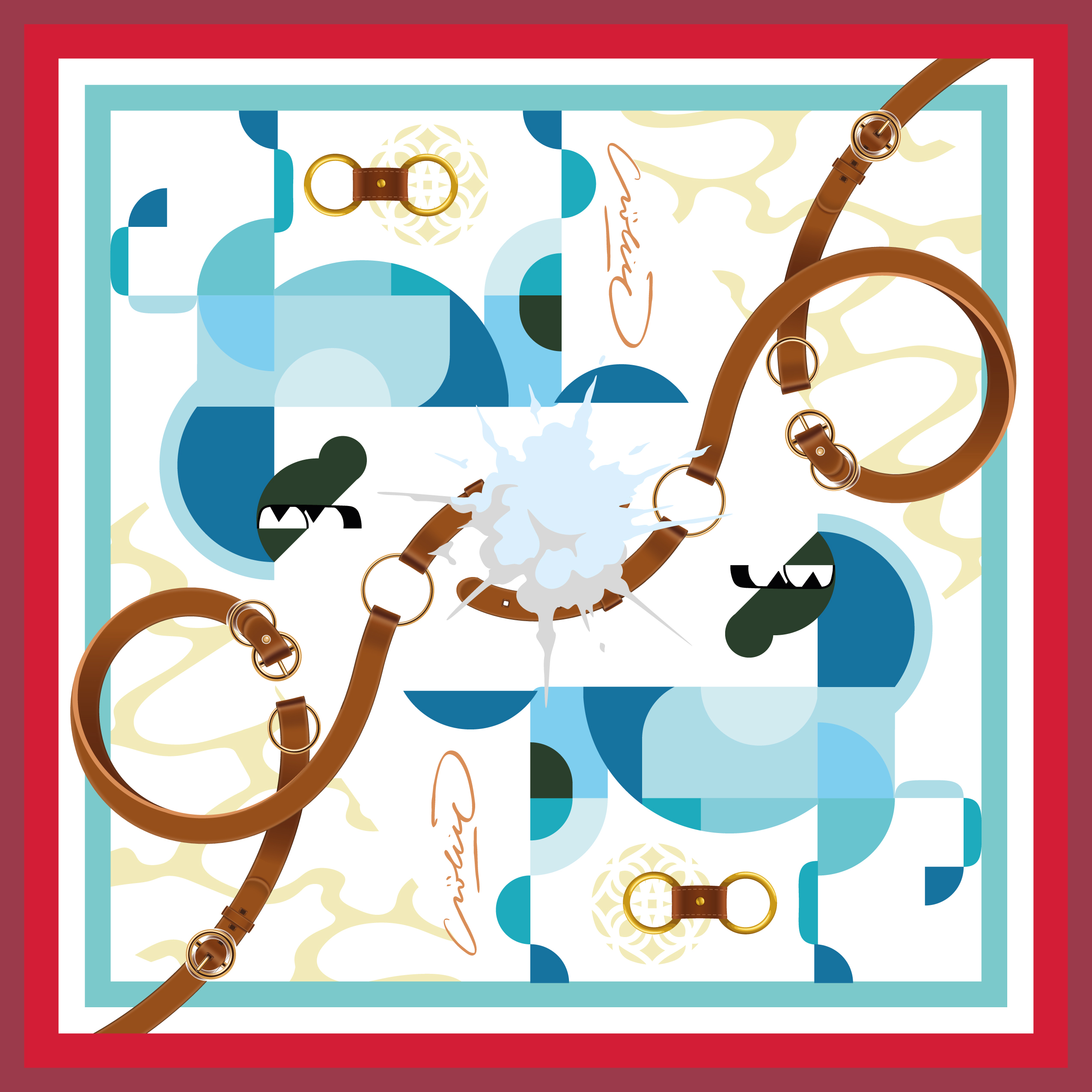 Foulard SoLiCe chevaux – Image 3
