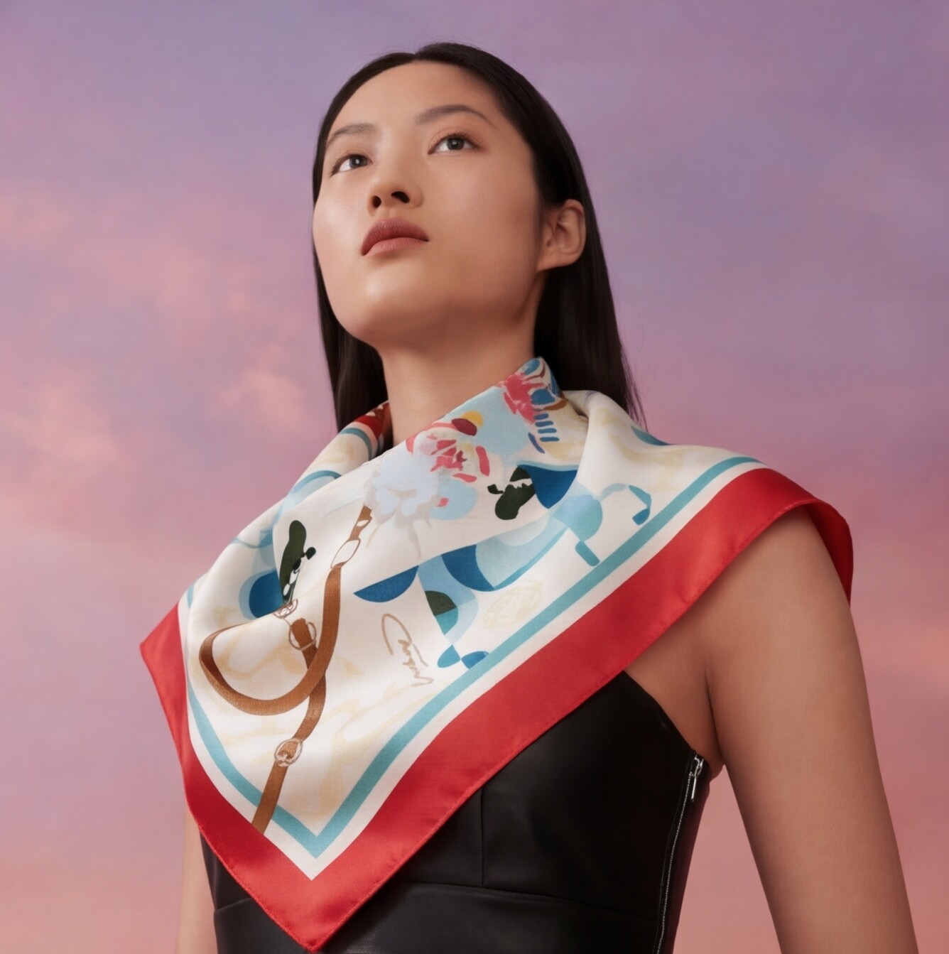 Foulard SoLiCe chevaux