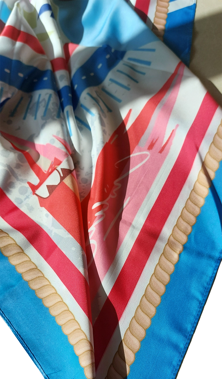 Foulard SoLiCe Colombes Paix – Image 2