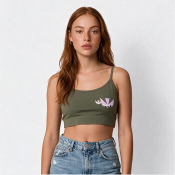 débardeur brassière vert kaki colombes