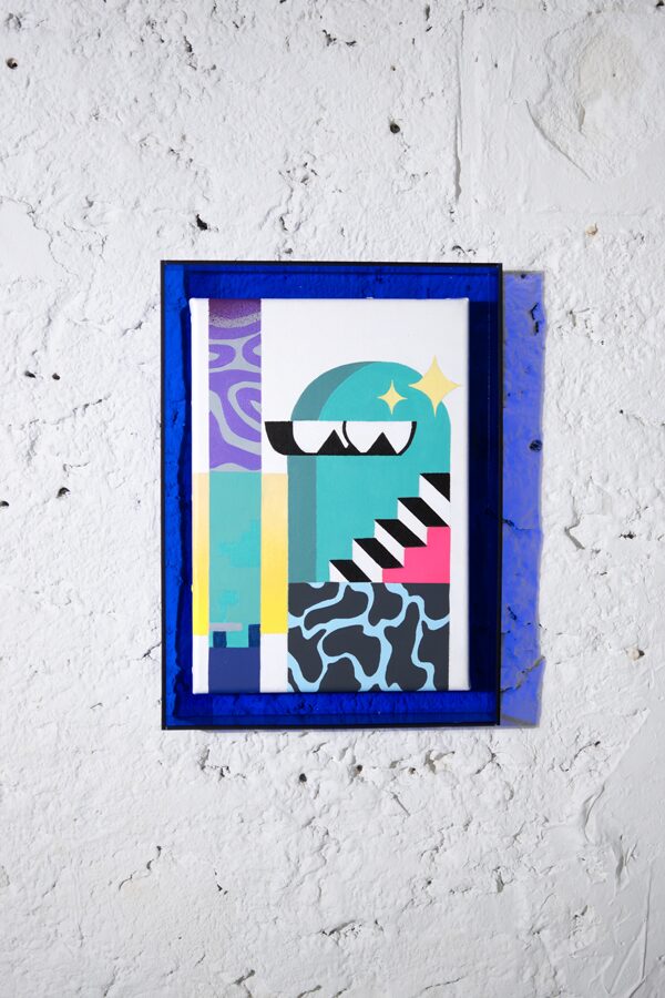 Toile Escape arche cadre fluo – Image 3