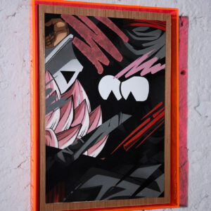 cadre fluo goku black solice