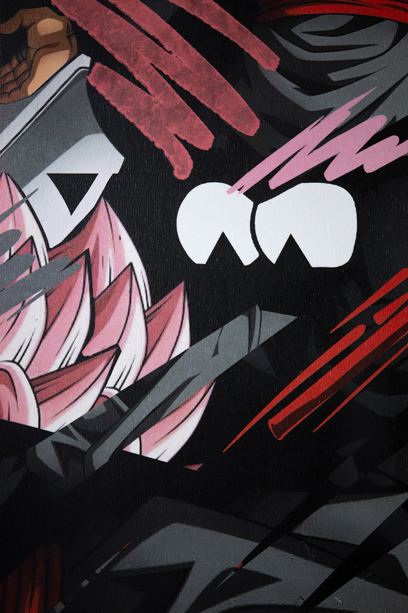 Cadre fluo impression HD Goku Black SoLiCe – Image 4