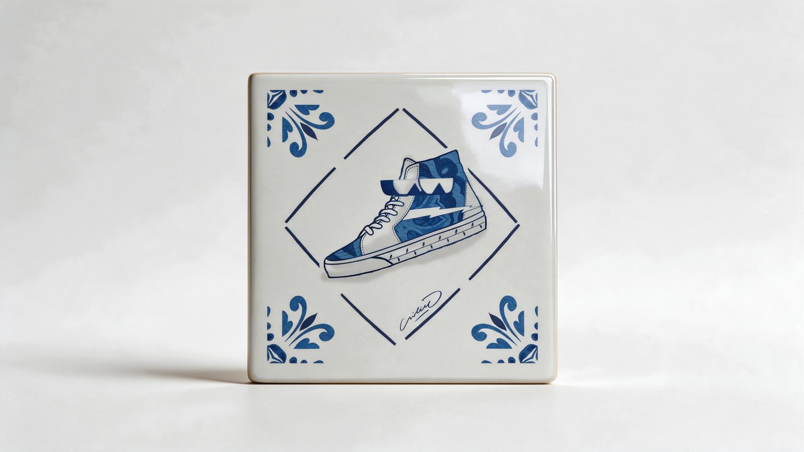 céramique azulejo sneaker